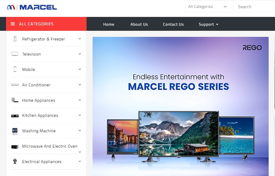 Marcel electronics brand in Bangladesh