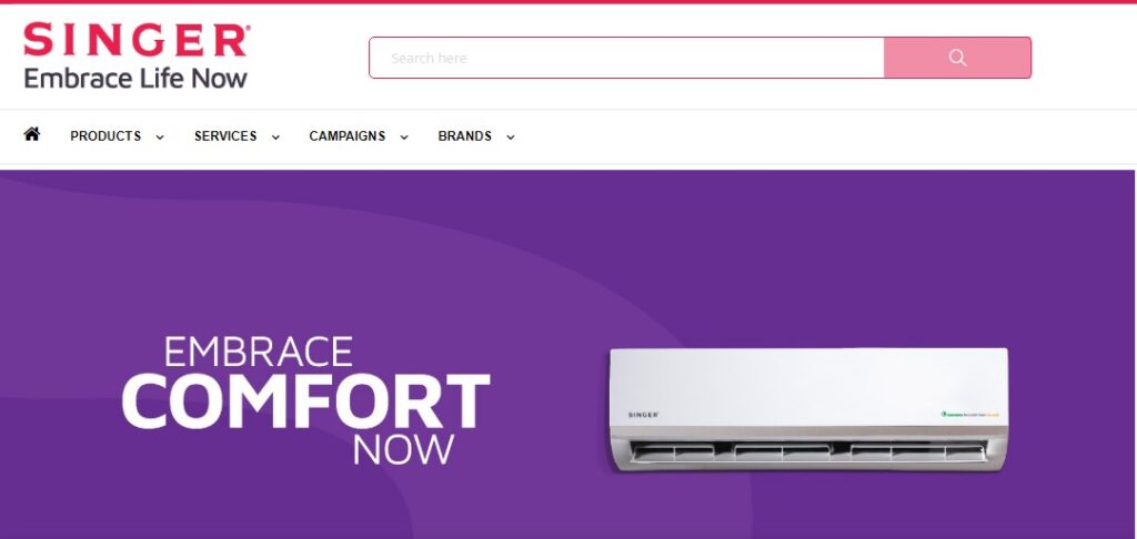 Singer electronics brand in Bangladesh