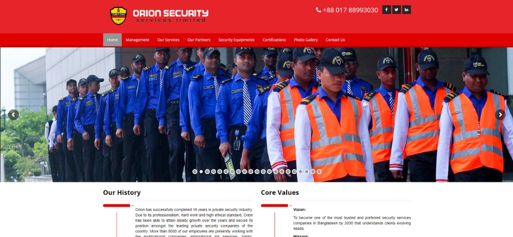 Orion Security Services Limited
