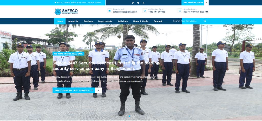 Safeco 24×7 Security Services Ltd.